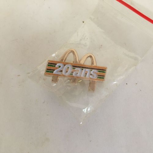 Pin's Mc Donald's 20 Ans