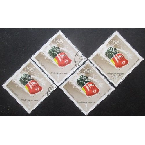 Hongrie N°1940 X 4 Oblitéré