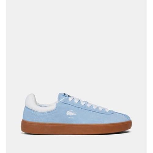 Lacoste Tennis Basses Baseshot En Suède Bleu