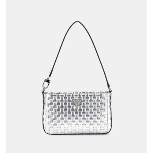 Guess - Sac à main Twiller - Argenté