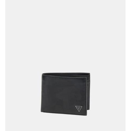 Guess - Portefeuille Mito signature - Noir