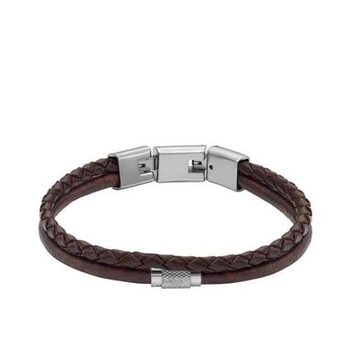 Fossil - Bracelet Homme Jewelry Marron Jf04702040-Par - Marron