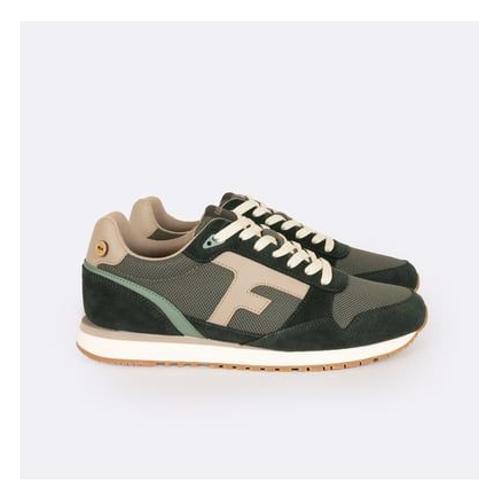 Faguo Runnings Cuir Elm Vert