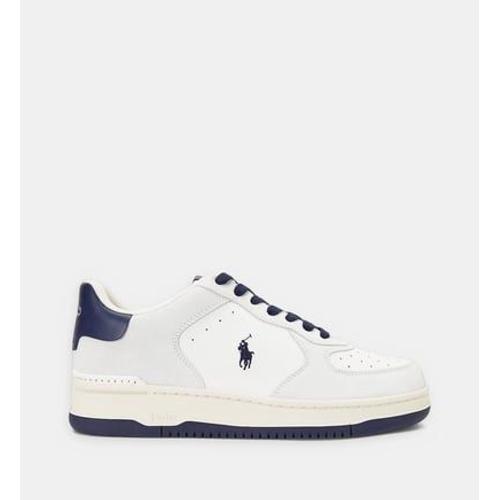 Polo Ralph Lauren Baskets Basses J4 Masters Blanc