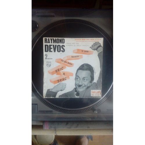 Pochette De Disque Uniquement De Raymond Devos