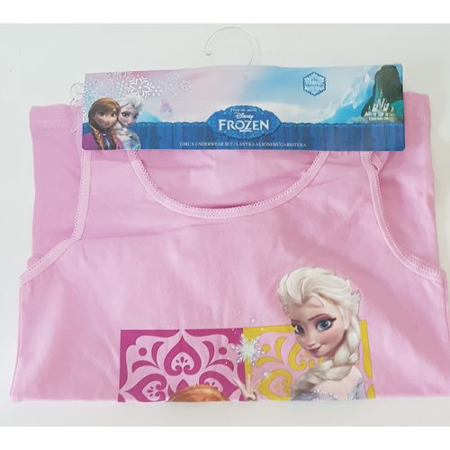 Ensemble Fille Debardeur + Culotte / Frozen / Reine Des Neiges / Disney / 100% Coton / 4/5ans Ou 104/110cm / Neuf