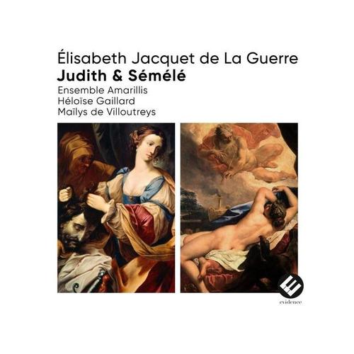 Élisabeth Jacquet De La Guerre: Judith & Sémélé - Cd Album