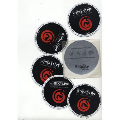 6 Stop Gouttes Metalliques Drop Stop / Whisky Live