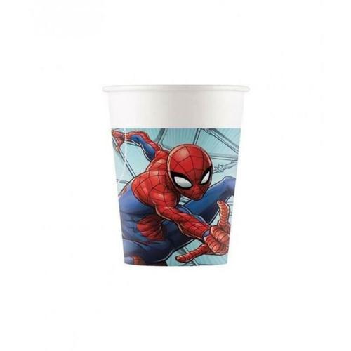 8 Gobelets - Spider-Man - 20 Cl
