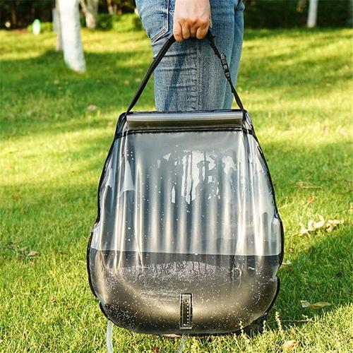 20L sac de bain solaire extérieur auto-conduite camping bouteille d'eau  chaude sac de stockage