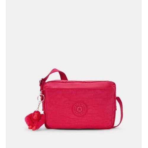 Kipling - Sac besace Abanu M en toile - Rose