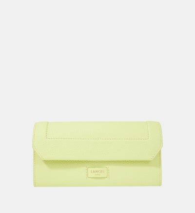 Lancel - Portefeuille Ninon en cuir - Vert