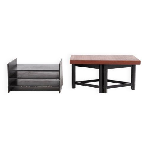Table Daposappoint Moderne Scandinave De Carl Gustaf Hiort Af Orns Annes 1960 Marron