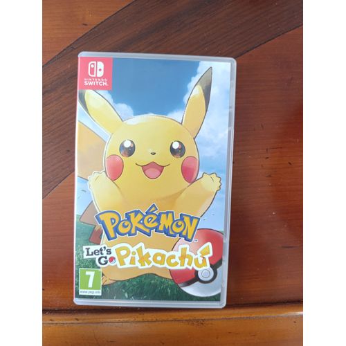 Jeux Nitendo Switch Pokemon Let's Go Pikatchu En Tres Bon Etat