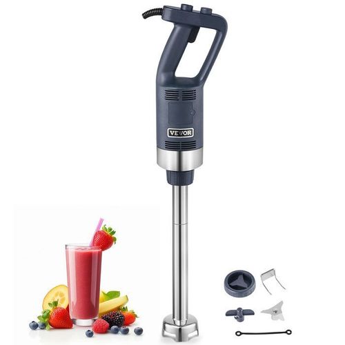 Mixeur Plongeant Commercial 500W-VEVOR-Mélangeur à Main Immersion Tige de 406 mm-pour Soupe Sauce Purée Aliments Crème
