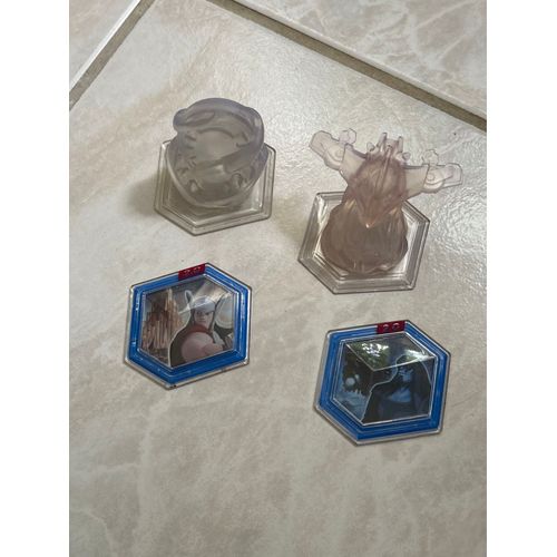 Accessoire Disney Infinity - 2 Mondes : Spiderman /Avenger + 2 Pouvoirs