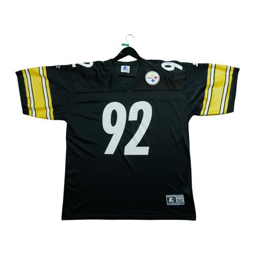 Reconditionné - Maillot Starter Pittsburgh Steelers Nfl - Taille Xl - Homme - Noir