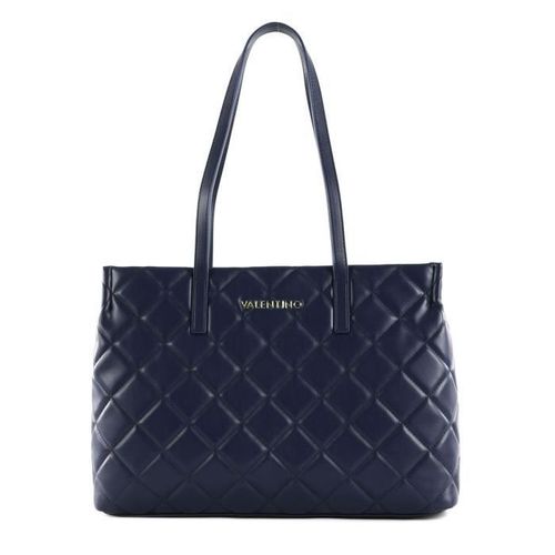 VALENTINO Sac shopper bleu foncé pour femme - Shopping Bag Blu 251337