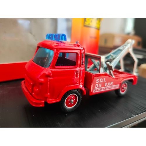 Solido Made In France Dépaneuse Pompiers 1/50 Saviem Sg4 Sdi Du Var