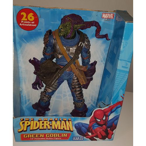 The Amazing Spider- Man Green Gobelin / 26 Points D Articulation / Grand Modele / Marvel