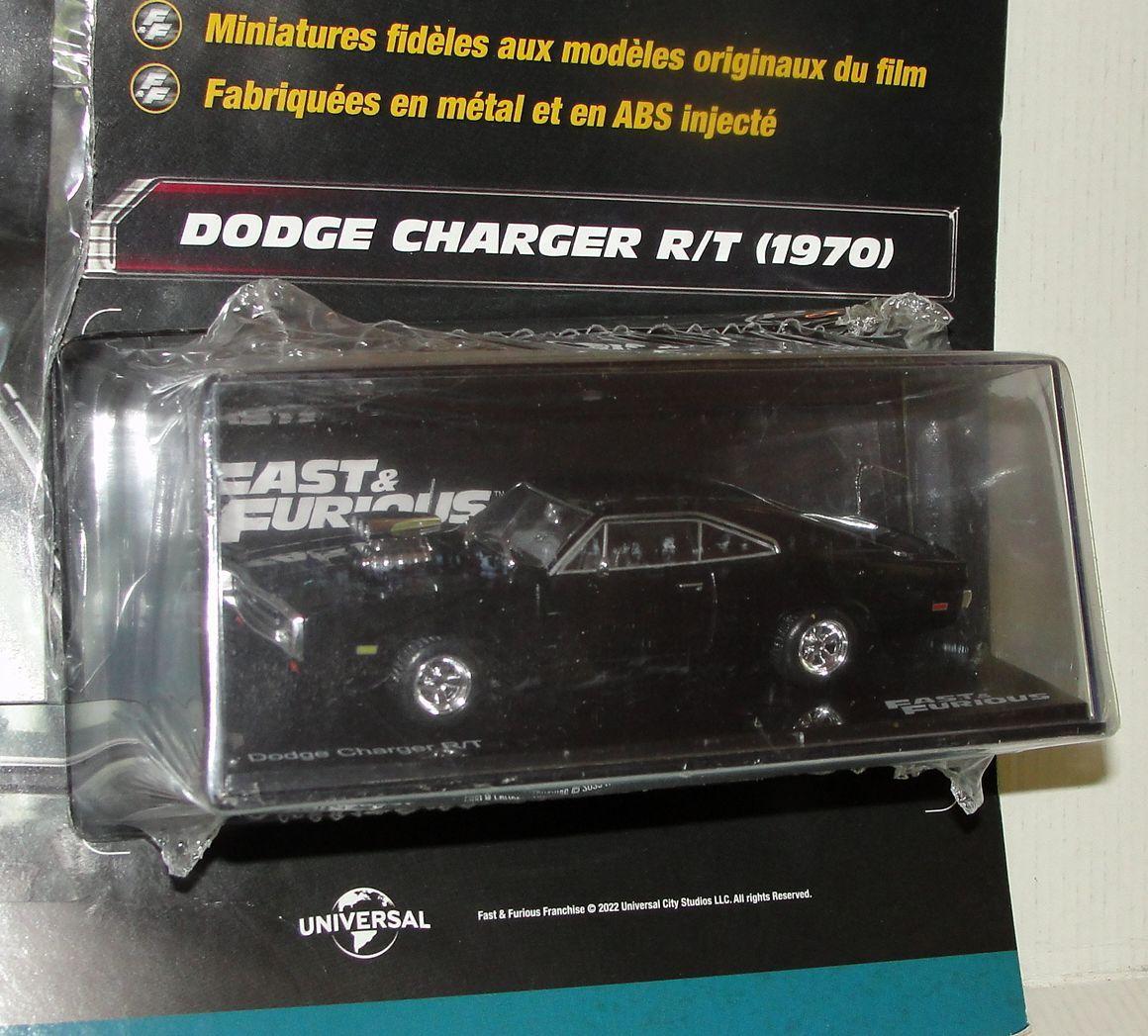 fast and furious dodge charger rt voiture modelisme altaya - miniature fast  & furious echel 1.43e