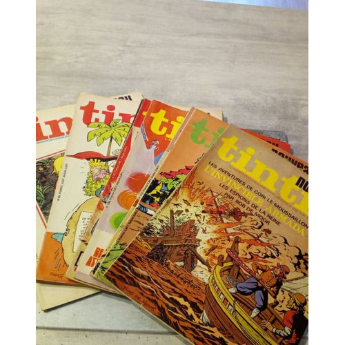 Lot 11 Nouveau Tintin (1977)