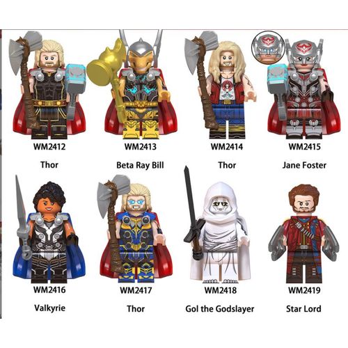 Superenglish Série Thor Baron Puzzle Wm6146 Bloc De Construction