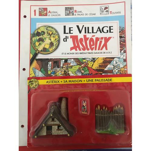 Le Village D Asterix N.1 - Figurine Asterix + Revue - Les Editions Atlas - Plastoy - Goscinny Uderzo - 2004