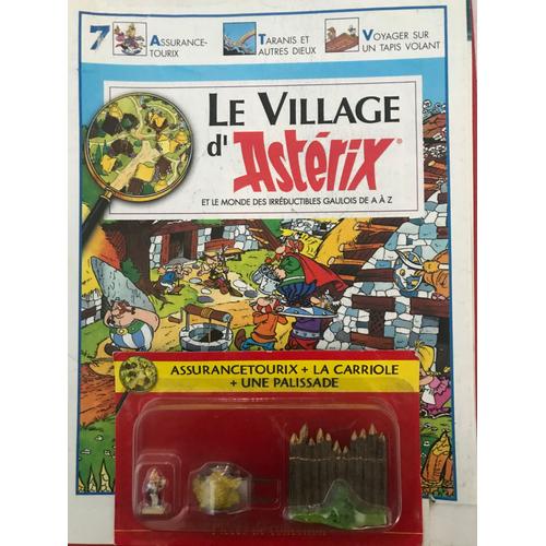Le Village D Asterix N.7 - Figurine Assurancetourix + Revue - Les Editions Atlas - Plastoy - Goscinny Uderzo - 2004