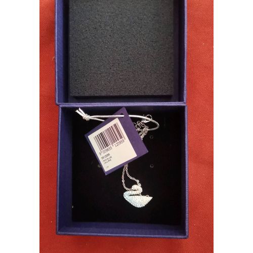 Pendentif Cygne Swarowski