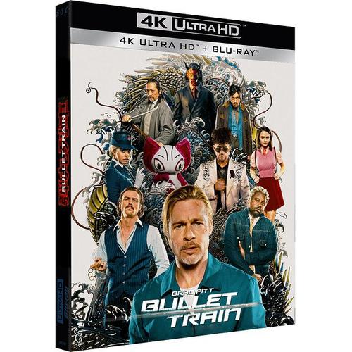 Bullet Train - 4k Ultra Hd + Blu-Ray