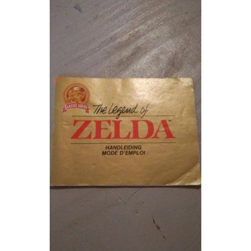 Notice Original The Legend Of Zelda Classic Series Nintendo Nes