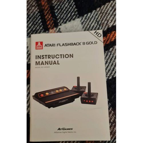 Mode D'emploi Atari Flashback 8 Gold