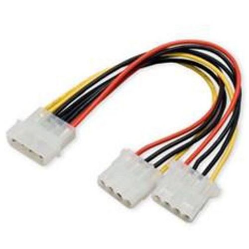 Câble adaptateur doubleur Y Molex 4 broches 30cm