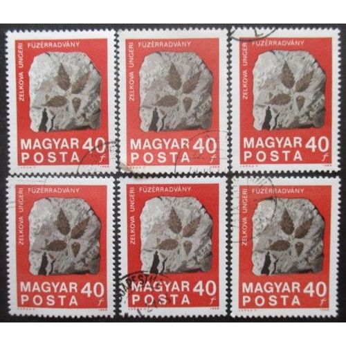 Hongrie N°2056 X 6 Oblitéré