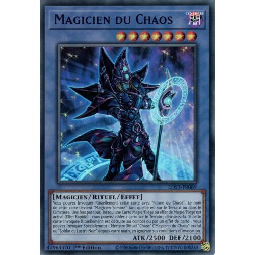 Yu Gi Oh Lds3 Fr089 Magicien Du Chaos Ultra Rare
