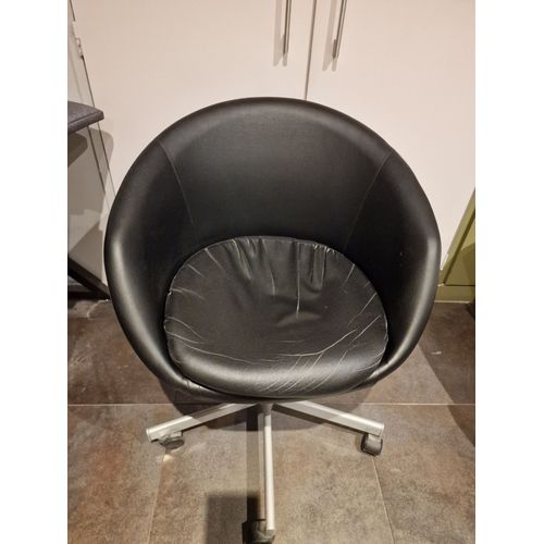 Fauteuil De Bureau Cuir Noir