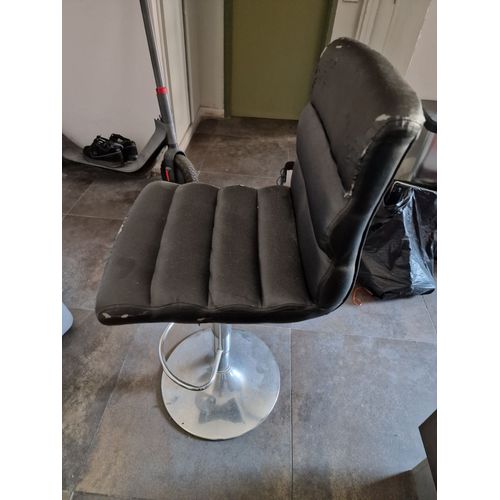 Chaise De Bar En Cuir Nuir