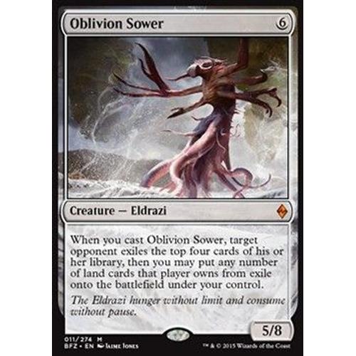 Semeur De L'oubli - La Bataille De Zendikar - Oblivion Sower - M - Mtg - Foil / Premium