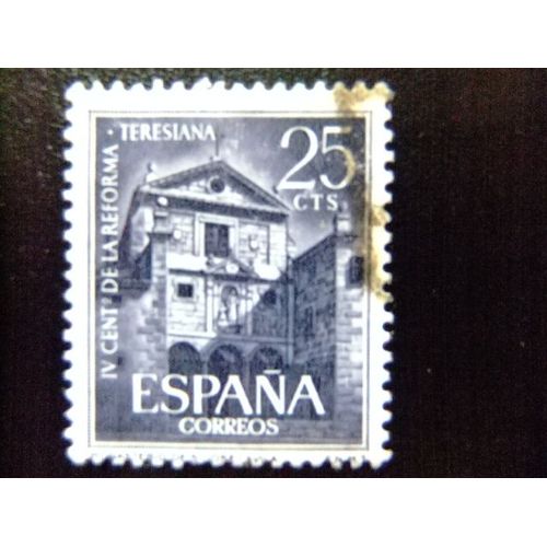 30 Espagne Espagne 1962 / Monastère De San Jose Avila / Edifil 1428 Fu Yvert 1093 Fu