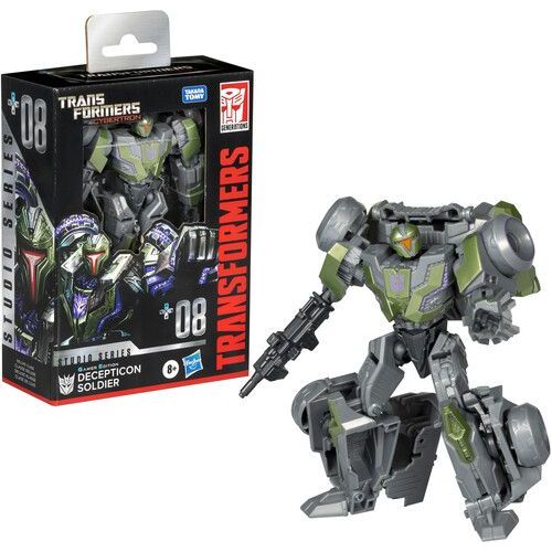 Hasbro Collectibles - Transformers: War For Cybertron - Studio Series - Deluxe Decepticon Soldier 08 [Collectables] Action Figure, Collectible