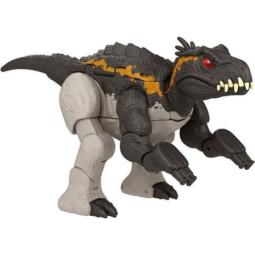 Mattel - Jurassic World Fierce Changers Massive Stretch Giganotosaurus & Nasutoceratops [Collectables] Action Figure
