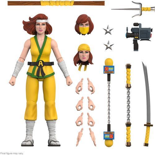 Super7 - Tmnt Ultimates! Wave 10 - Ninja April [Collectables] Action Figure, Figure, Collectible