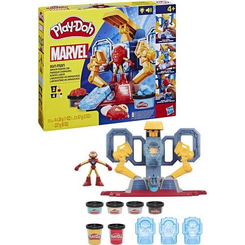 Marvel Heroes Play-Doh Marvel Iron Man Fabrique D'armures