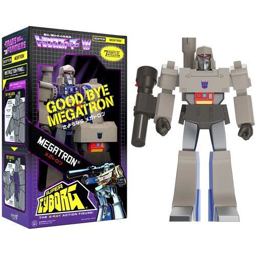 Super7 - Transformers - Super Cyborg - Goodbye Megatron [Sdcc 2023] [Collectables] Action Figure, Figure, Collectible