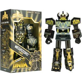 Super7 - Mighty Morphin Power Rangers Super Cyborg - Megazord Black / Gold [Collectables] Action Figure, Figure, Collectible