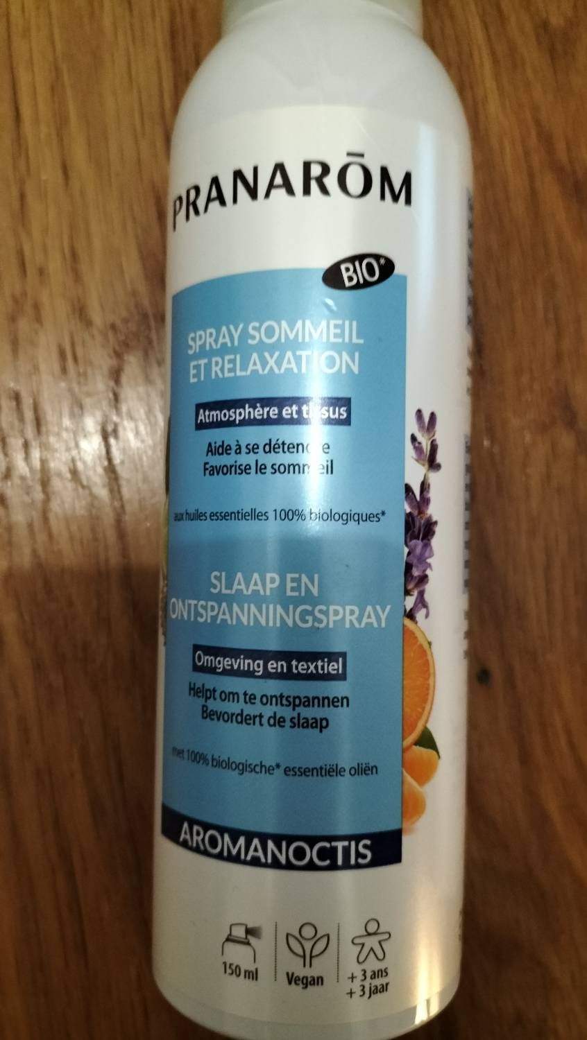 Pranarom Spray  Sommeil - Relaxation 150 Ml , Faciliter L'endormissement Et La Relaxation 