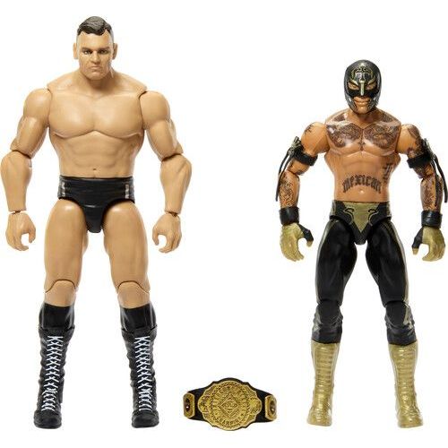 Mattel Collectible - Wwe Championship Showdown - Rey Mysterio Vs Gunther 2-Pack [Collectables] Action Figure, Collectible