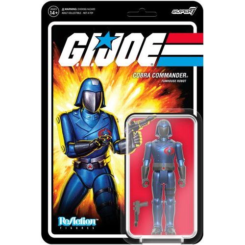 Super7 - G.I. Joe - Reaction Figures Wave 7 - Cobra Commander (Funhouse Robot) [Collectables] Action Figure, Figure, Collectible