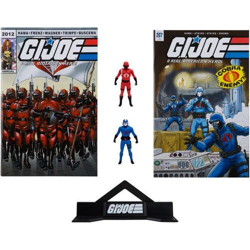 G.I. Joe - Page Punchers - 3" Cobra Commander And Crimson Guard Figures With Comics 2-Pack [Collectables] Action Figure